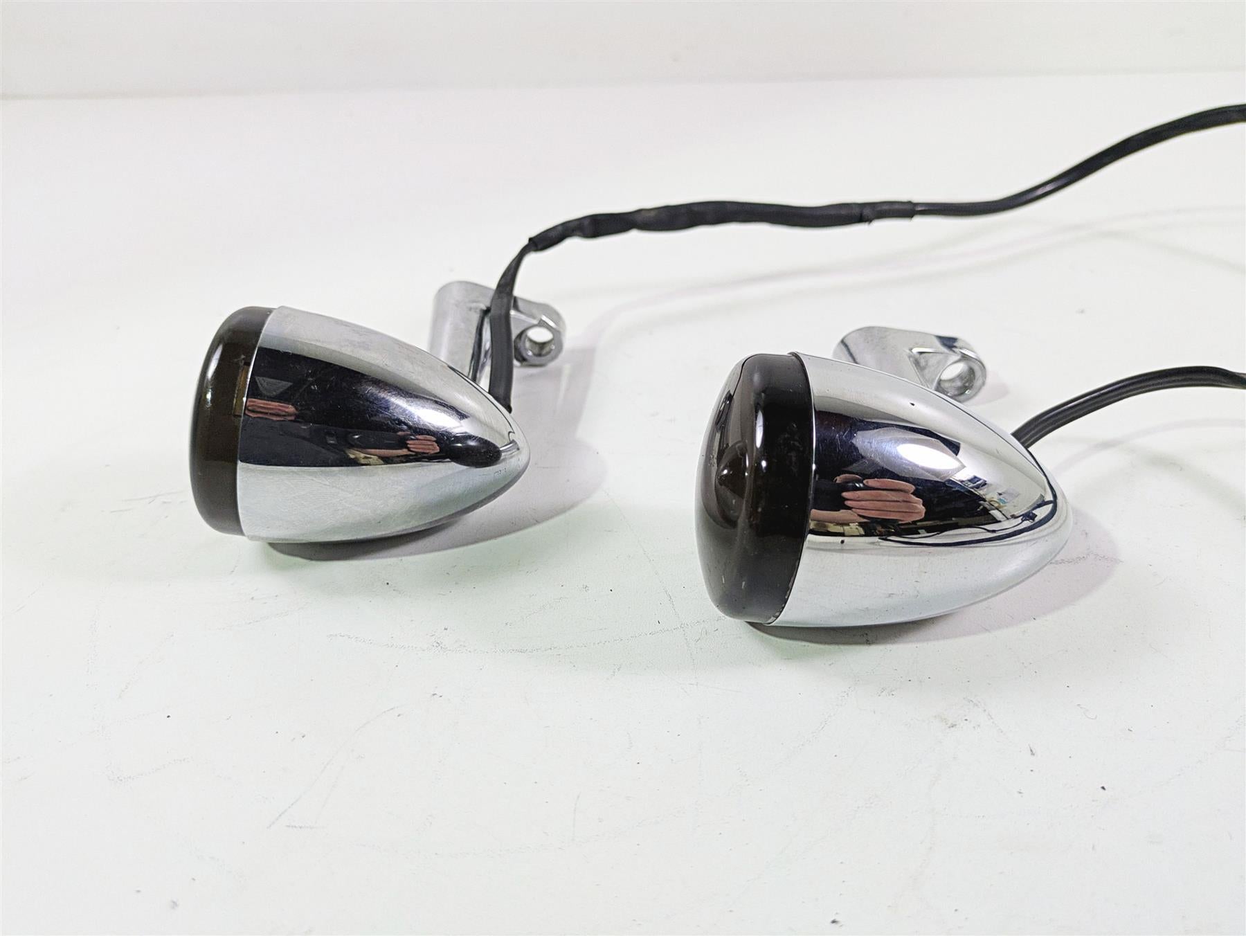 1999 Harley Dyna FXDL Low Rider Front Smoked Led Blinker Turn