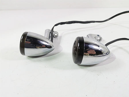 1999 Harley Dyna FXDL Low Rider Front Smoked Led Blinker Turn Signals 68709-94 {{ shop.shopifyCountryName }} - Mototech271