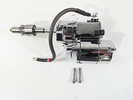 2008 Ultima Motorcycles Fat Bastard Chrome Engine Starter Motor 70-2220805 {{ shop.shopifyCountryName }} - Mototech271