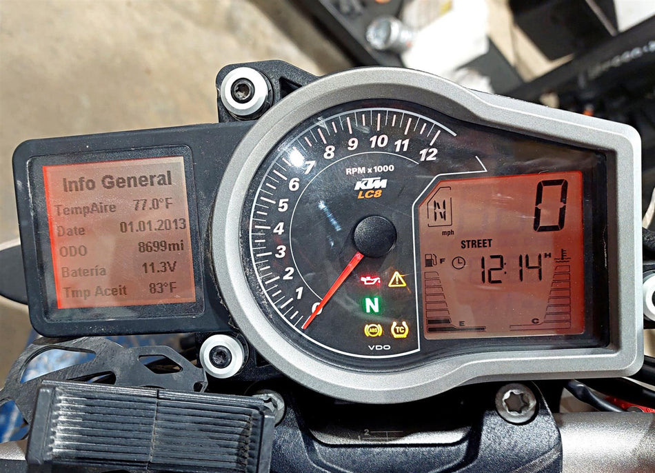 2016 KTM 1290 Super Duke R Speedometer Gauge Instrument -8k 60414069000 {{ shop.shopifyCountryName }} - Mototech271
