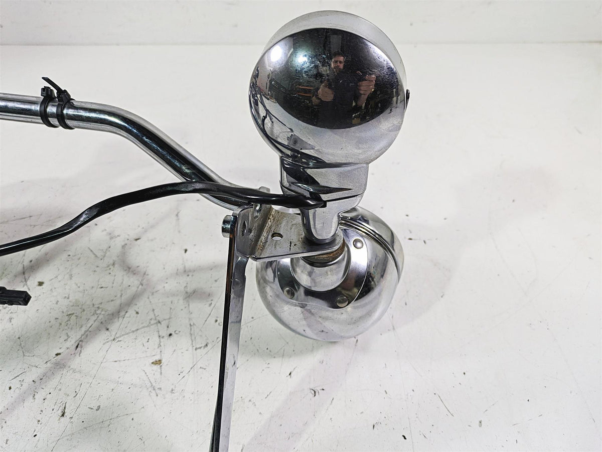 2002 Harley FLSTC Softail Heritage Front Spot Led Light & Blinker Set 58082-02A {{ shop.shopifyCountryName }} - Mototech271
