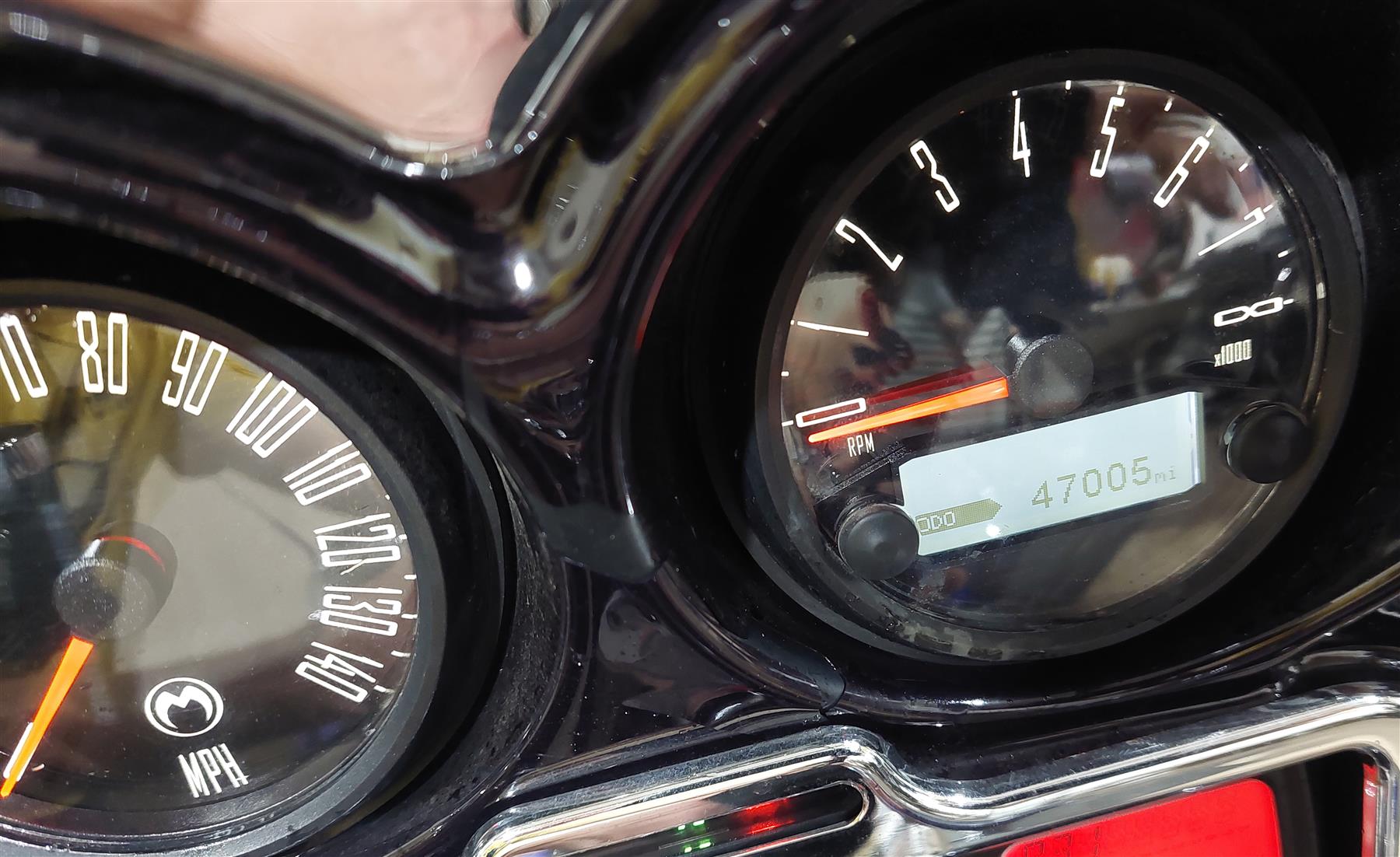2004 Harley FLHTC SE CVO Electra Glide Medallion Speedometer Gauges 47K Set 8630 {{ shop.shopifyCountryName }} - Mototech271