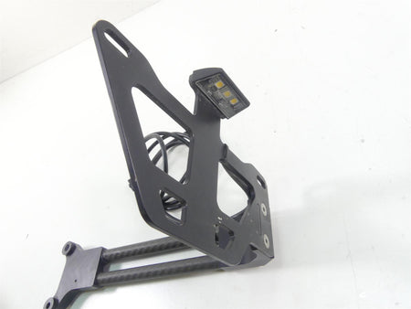 2017 BMW RnineT Racer K32 Daedalus Swingarm Carbon Aluminum License Plate Mount {{ shop.shopifyCountryName }} - Mototech271