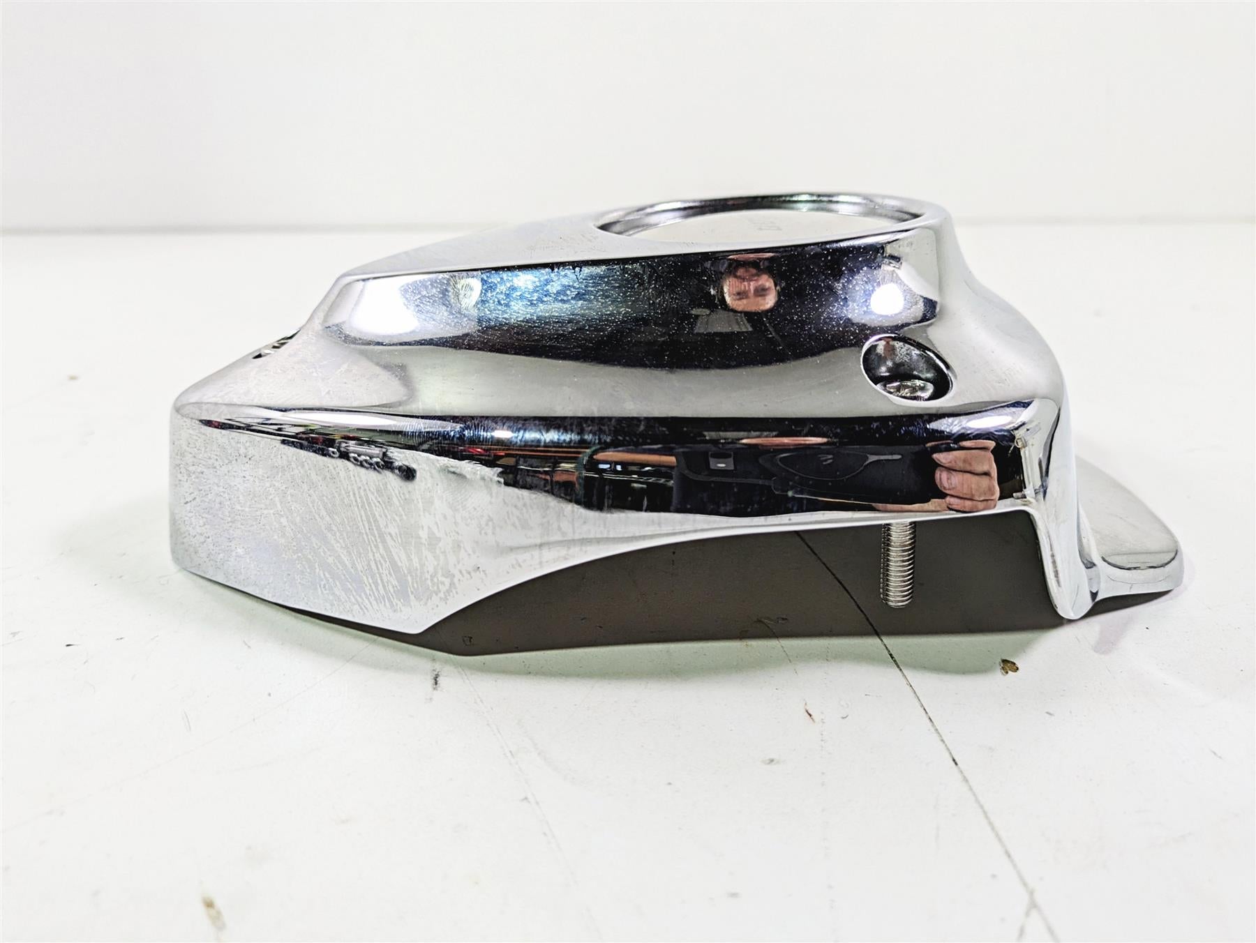 2019 Indian Chieftain Limited Chrome Coil Cover & Mount 5633897 {{ shop.shopifyCountryName }} - Mototech271
