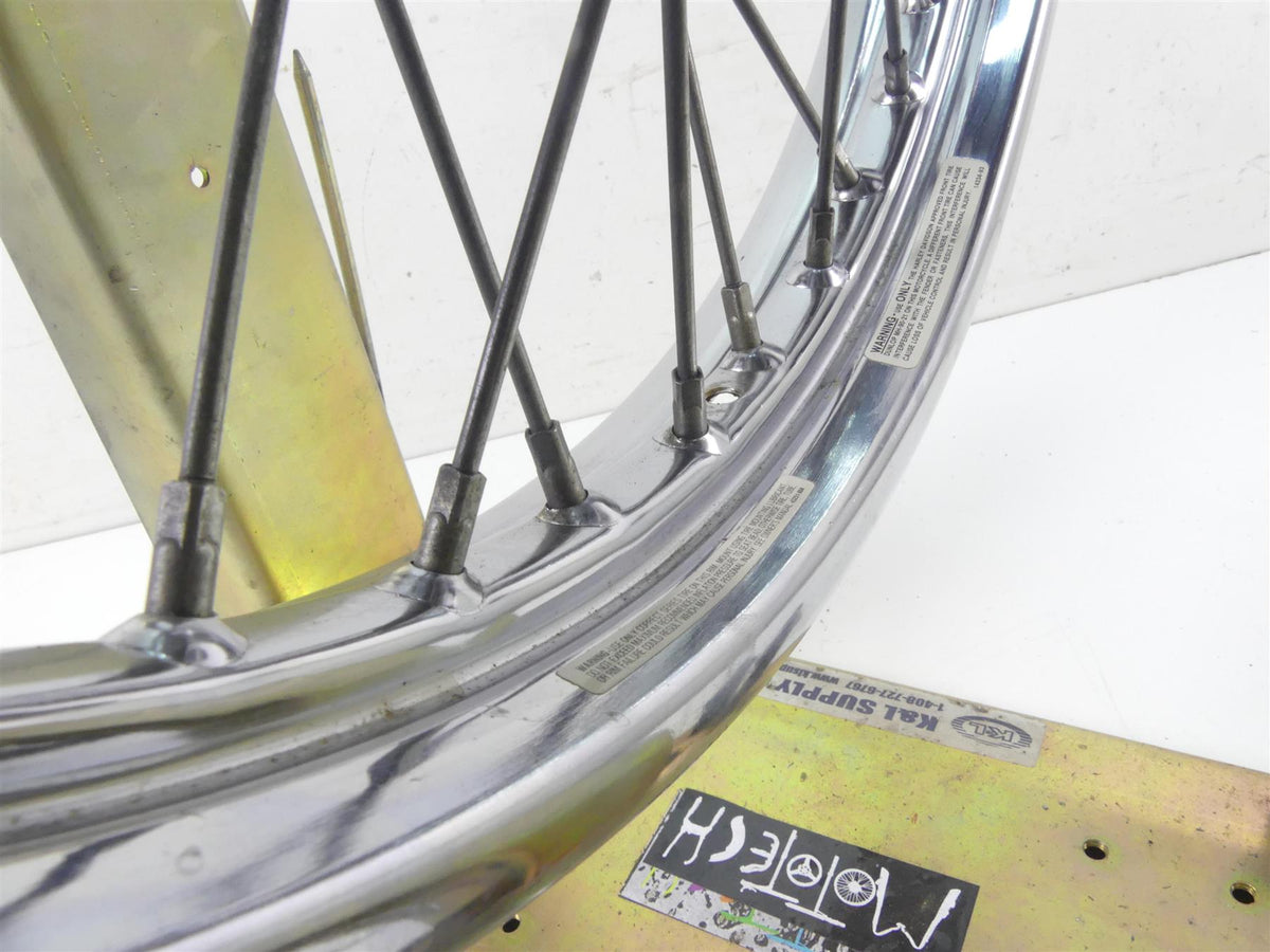 1999 Harley FXSTS Softail Springer 21x2.15 Front Wheel Spoke Rim - Read 43676-88C {{ shop.shopifyCountryName }} - Mototech271
