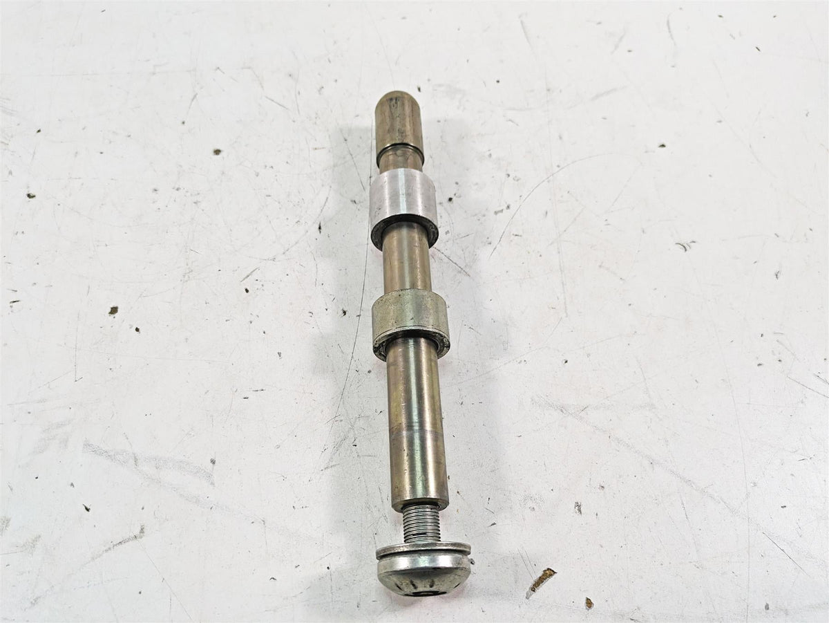 2009 Harley FXCWC Softail Rocker C Front Axle Wheel Spindle 25mm 41348-08 {{ shop.shopifyCountryName }} - Mototech271