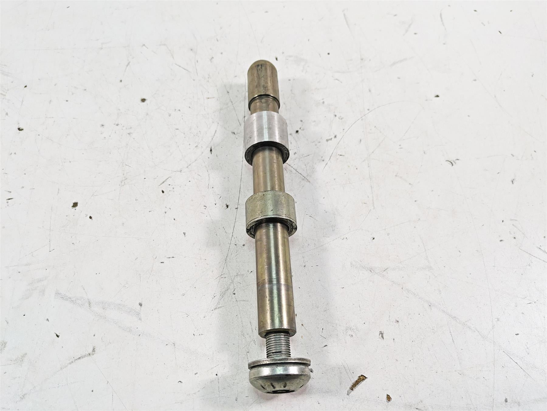2009 Harley FXCWC Softail Rocker C Front Axle Wheel Spindle 25mm 41348-08 {{ shop.shopifyCountryName }} - Mototech271