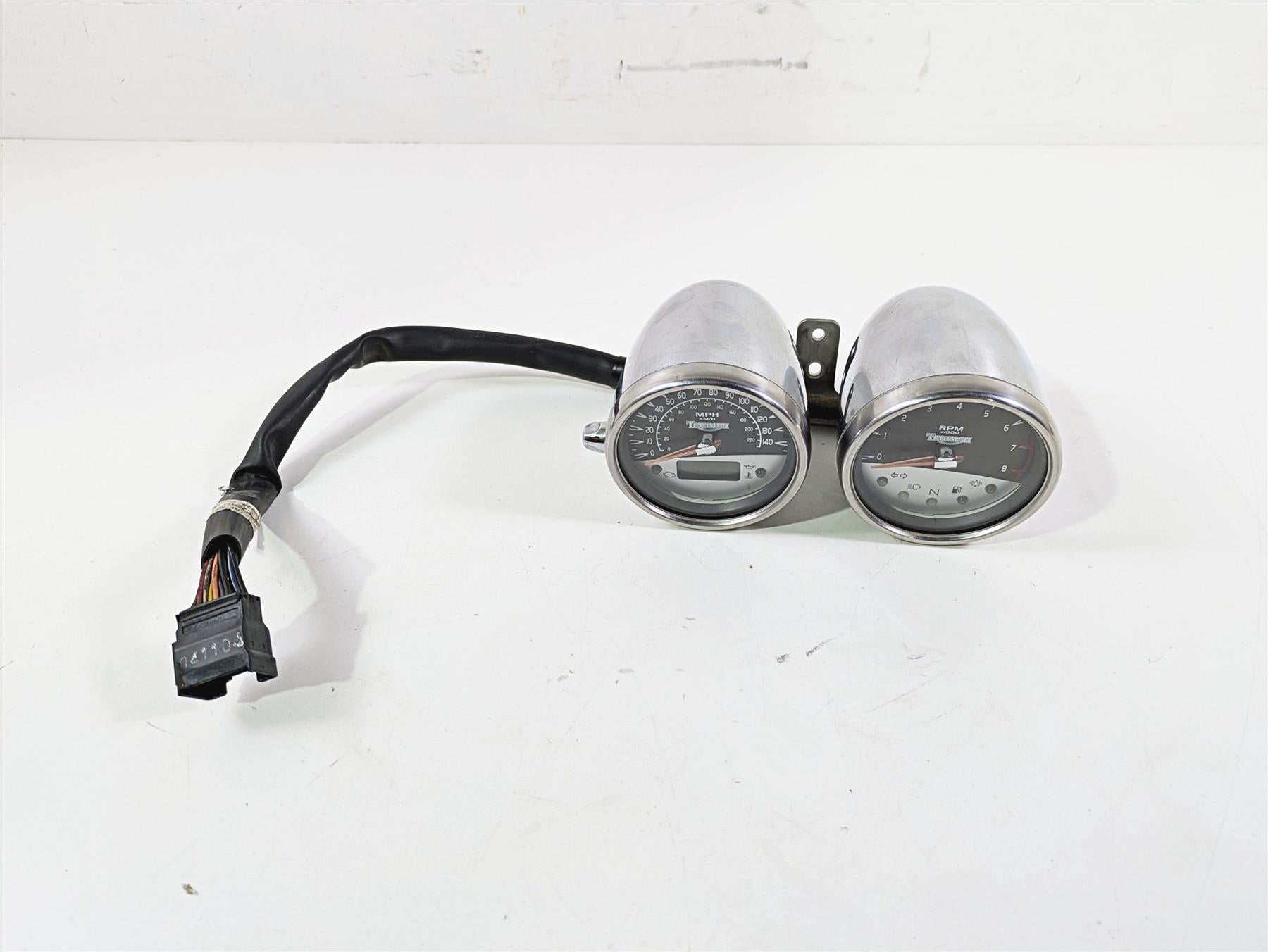 2006 Triumph Rocket 3 Speedometer Gauges Instrument - 48k T2501230 {{ shop.shopifyCountryName }} - Mototech271