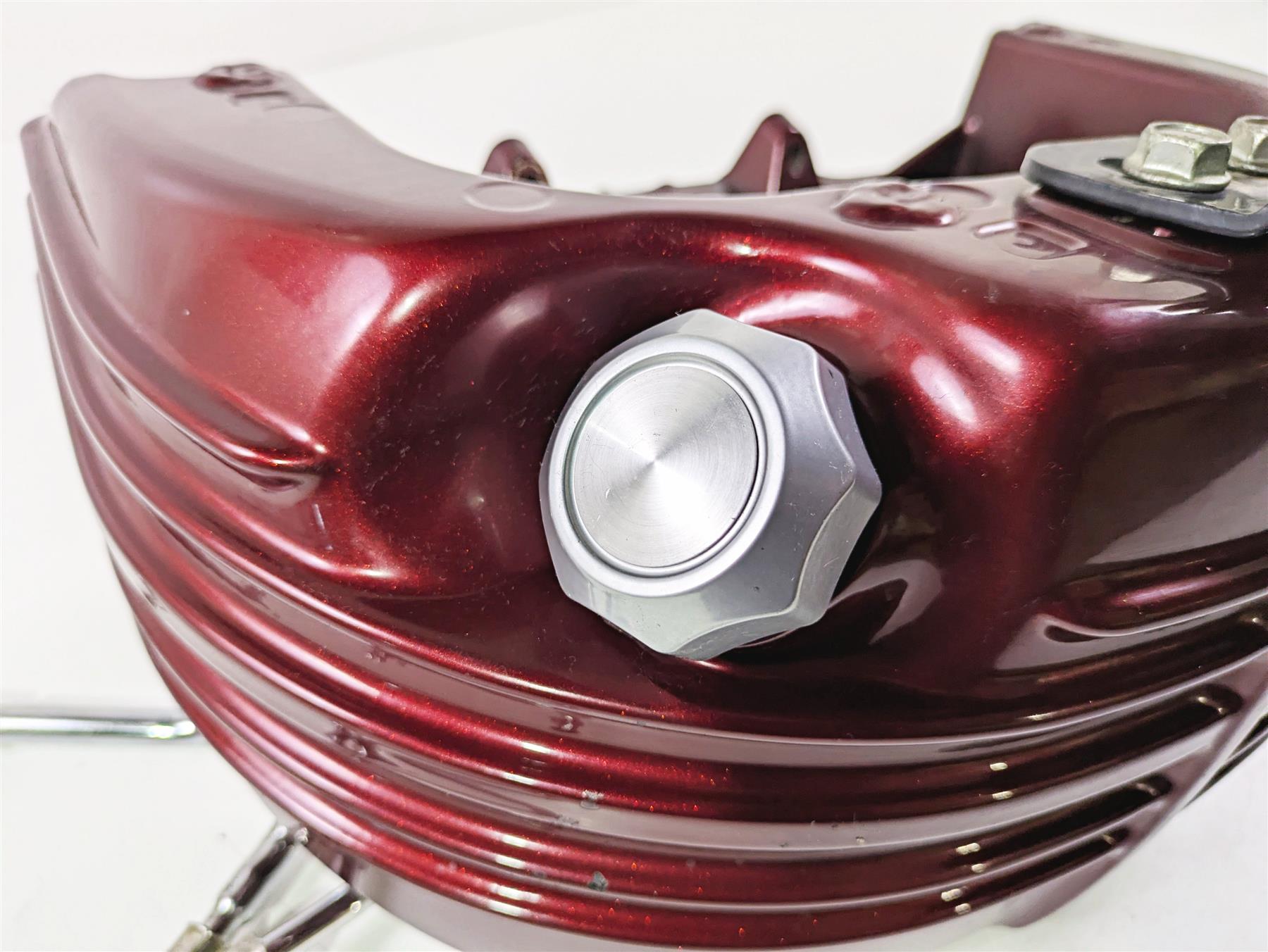2008 Harley FXCWC Softail Rocker Oil Tank Reservoir Deep Red Pearl 62547-08 {{ shop.shopifyCountryName }} - Mototech271