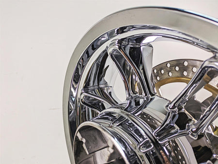 2014 Harley Touring FLHTK Electra Glide 16x5 Chisel Custom Rear Wheel 40900067 {{ shop.shopifyCountryName }} - Mototech271