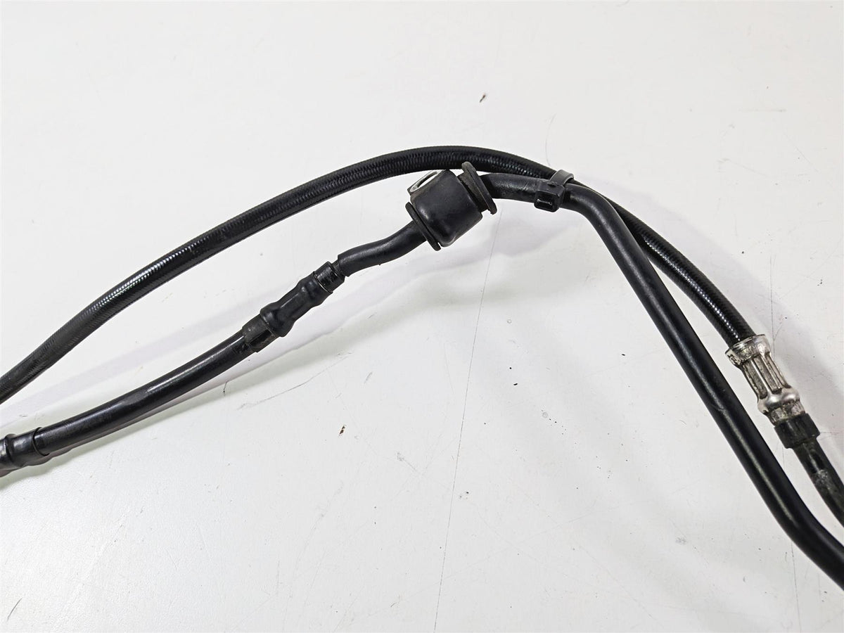 2015 Harley Touring FLTRUSE CVO Road Glide Rear Abs Brake Line Set 41801102-Mototech271