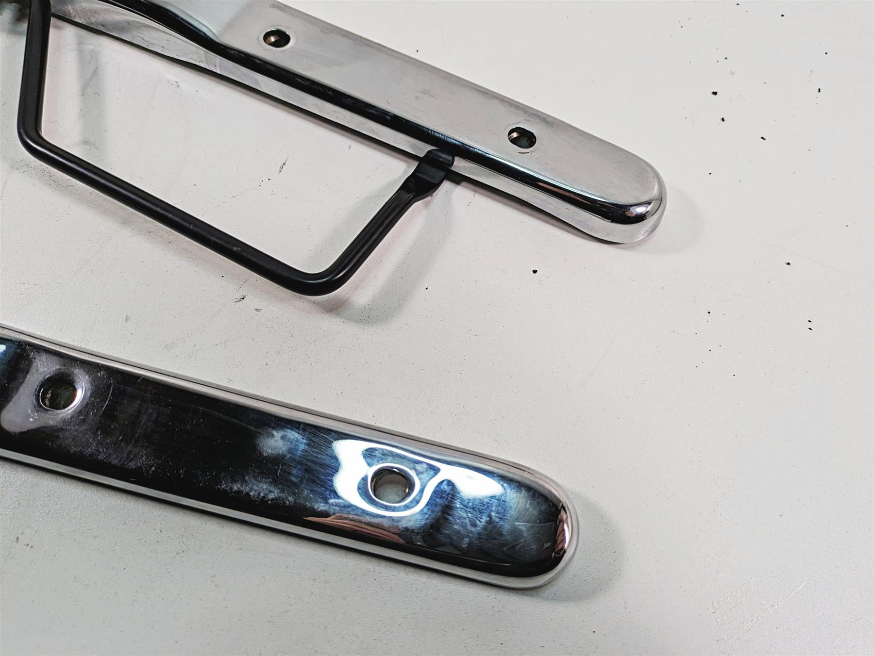 2006 Honda VT1100 C2 Shadow Rear Fender Frame Struts 77330-MCK-A00 77340-MCK-A00 {{ shop.shopifyCountryName }} - Mototech271