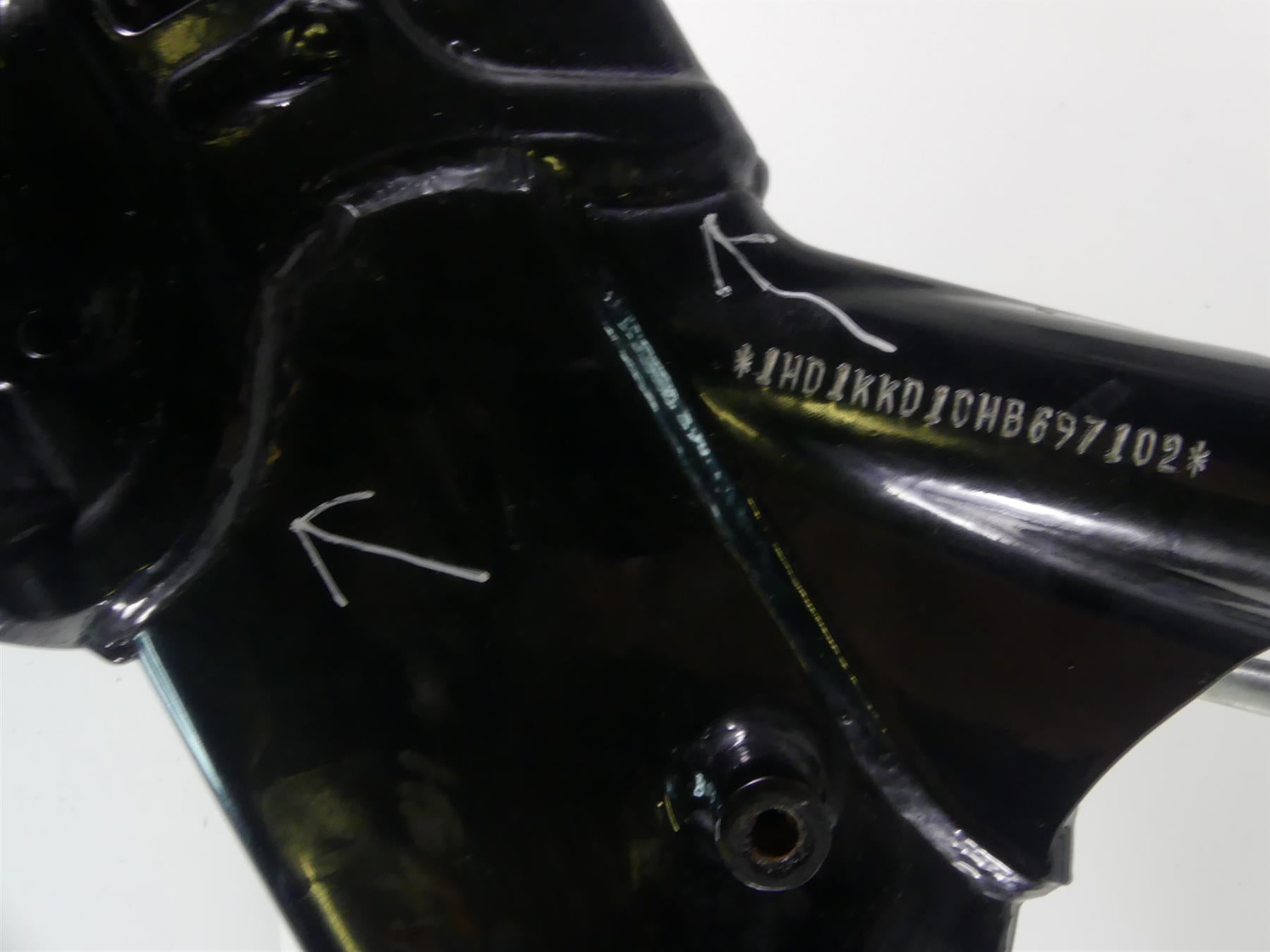 2017 Harley Touring FLHTKL Electra Glide Bent Main Frame Chassis With Louisiana Salvage Title47000088BHP {{ shop.shopifyCountryName }} - Mototech271