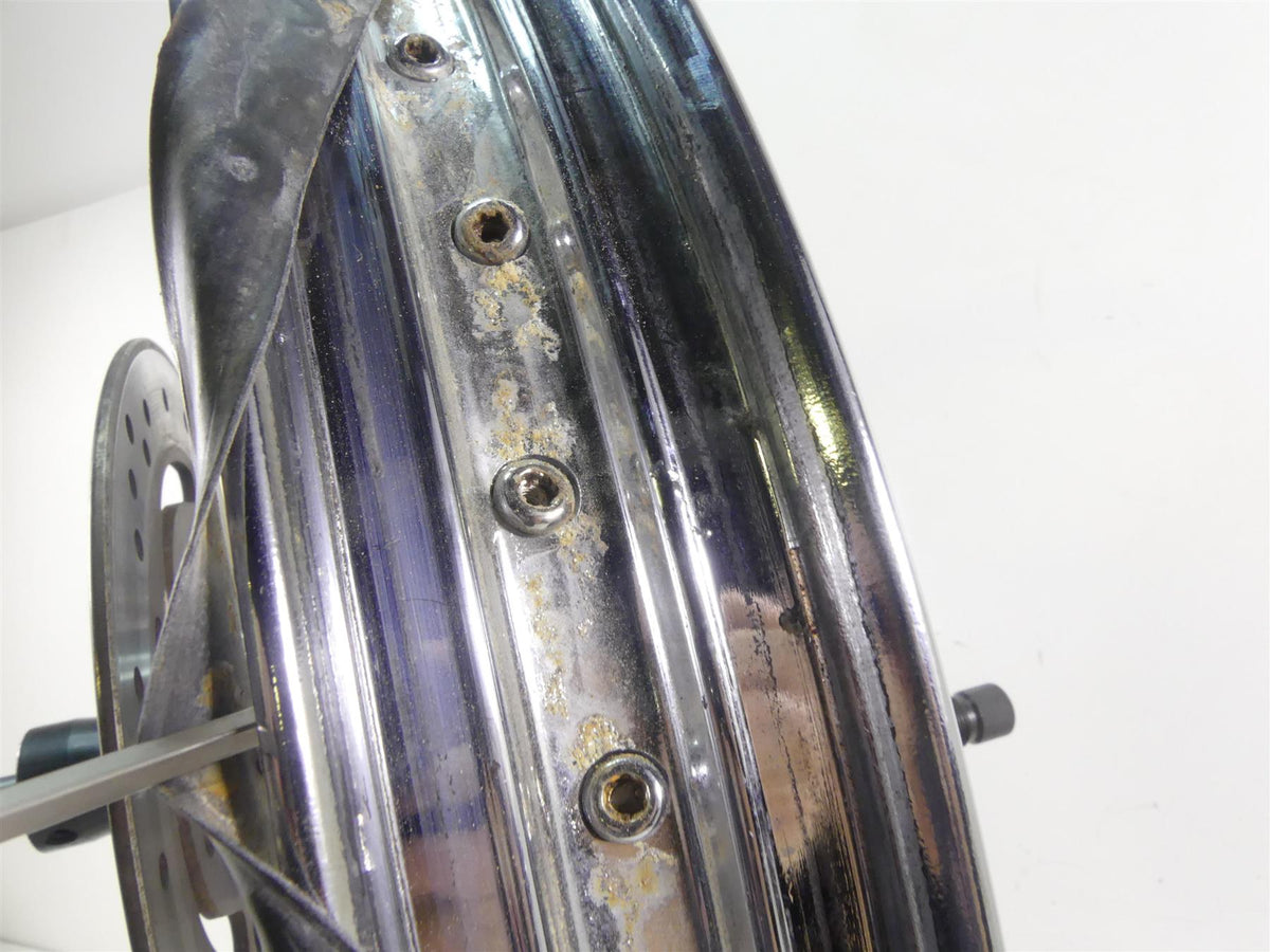 2008 Harley Softail FXSTB Night Train 21x2.15 Front Spoke Wheel Rim 44608-08 {{ shop.shopifyCountryName }} - Mototech271