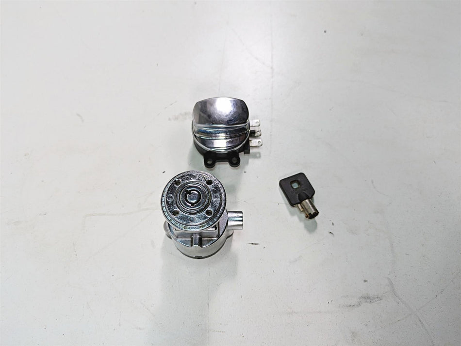 2009 Harley FXDF Dyna Fat Bob Ignition Switch Steering Lock Set 71430-06B {{ shop.shopifyCountryName }} - Mototech271