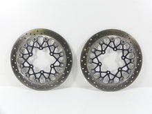 Load image into Gallery viewer, 2016 Suzuki GSX-R750 Nice Front Brake Disc Rotor Set 59210-37H01 | Mototech271
