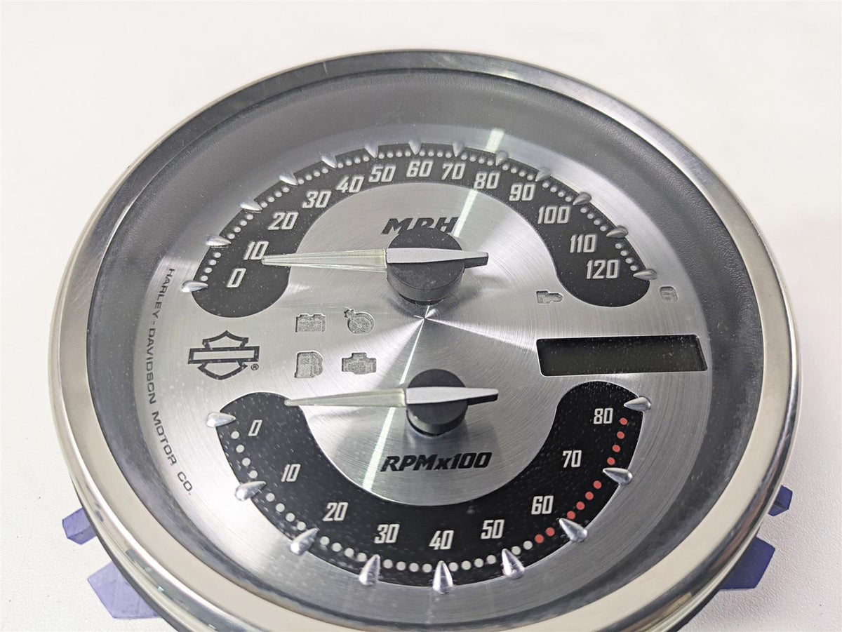 2007 Harley Touring FLHRSE CVO Road King Speedo Gauge Instrument 50k 74718-07 {{ shop.shopifyCountryName }} - Mototech271