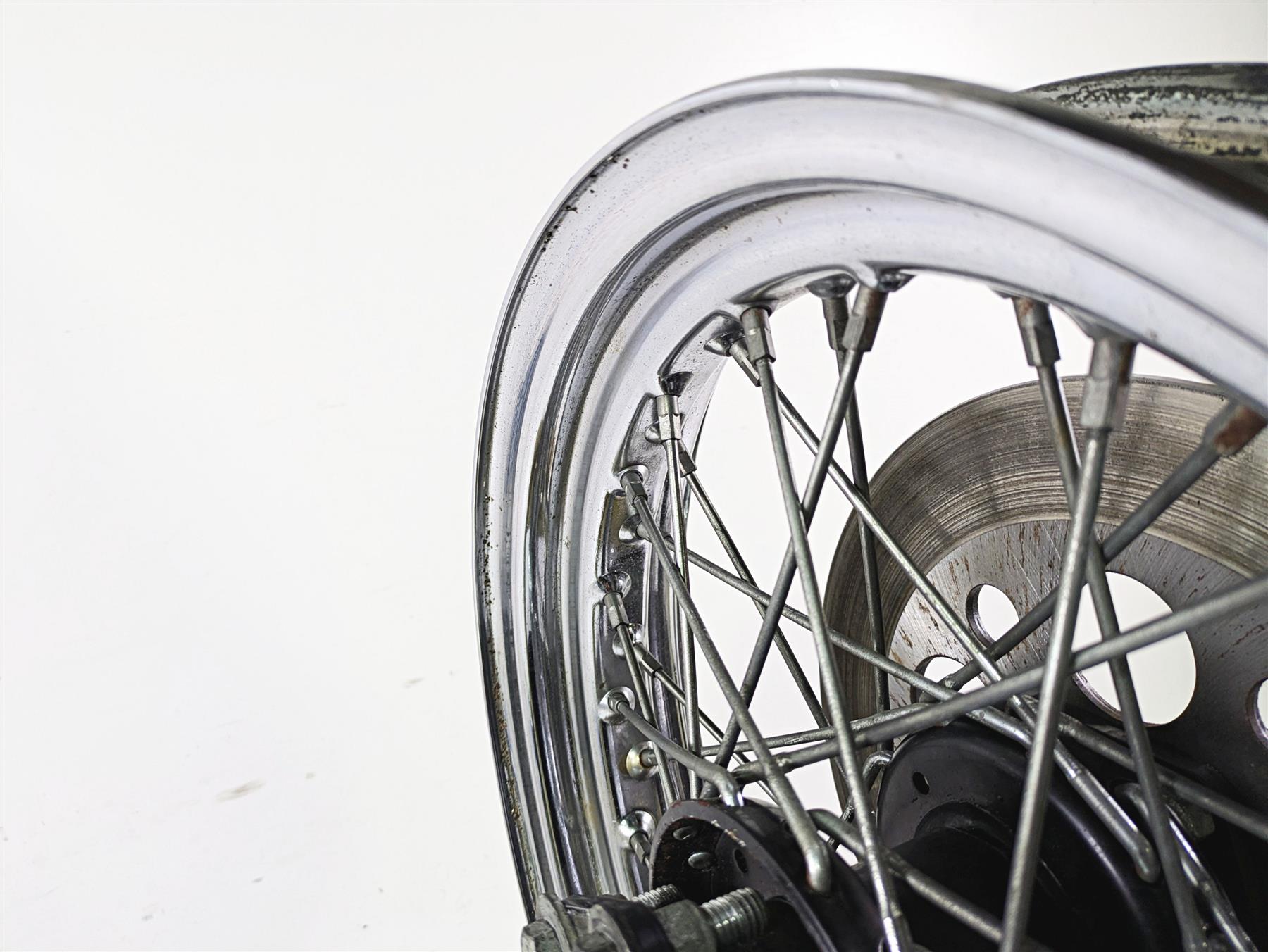 1992 Harley FLSTC Softail Heritage 16x3 Rear Wheel Spoke Rim 40975-86 {{ shop.shopifyCountryName }} - Mototech271