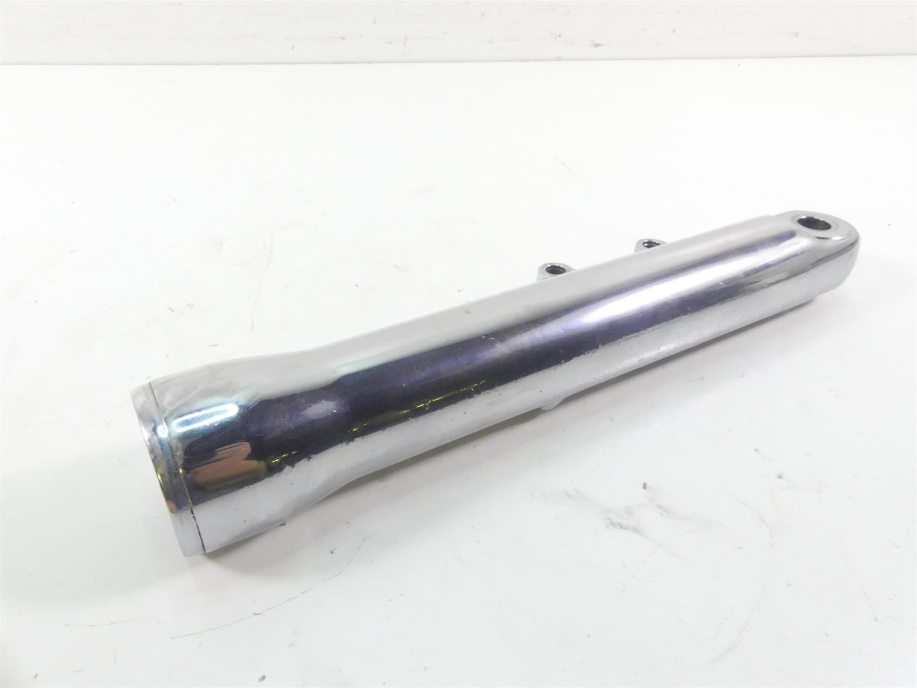 2009 Harley FXDL Dyna Low Rider Lower Left Chrome Tube -Read 46608-06B {{ shop.shopifyCountryName }} - Mototech271