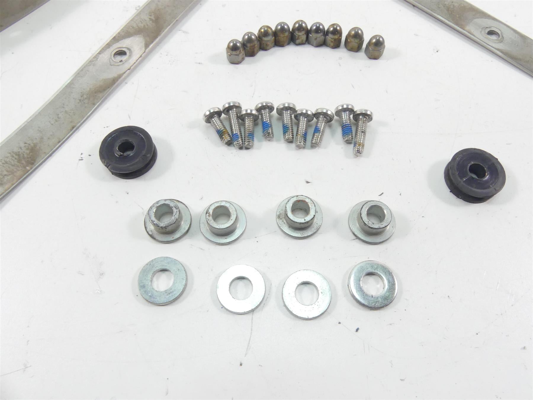 2015 Harley FLD Dyna Switchback Windshield Wind Shield Brackets 57671-12 {{ shop.shopifyCountryName }} - Mototech271