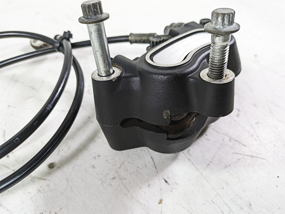 2013 Harley FXDWG Dyna Wide Glide Front Brake Caliper + Line - Read 41300001 {{ shop.shopifyCountryName }} - Mototech271