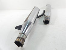 Load image into Gallery viewer, 2008 Honda V-Twin VTX1800 N3 Cobra Slash Cut Slip On Exhaust Pipe Muffler 1176SC
