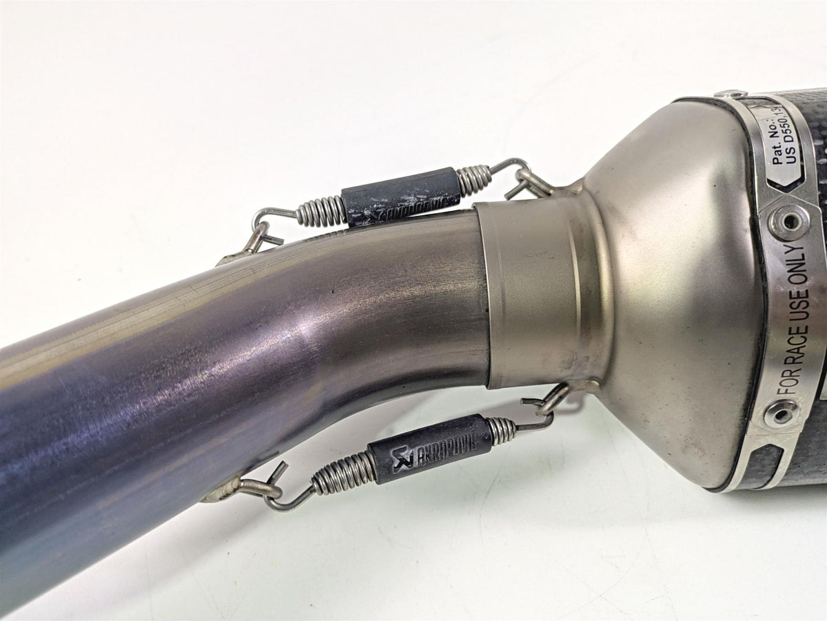 2017 Aprilia RSV 1100 Tuono V4 Factory Akrapovic Carbon Exhaust Read S-A10SO9-RC {{ shop.shopifyCountryName }} - Mototech271