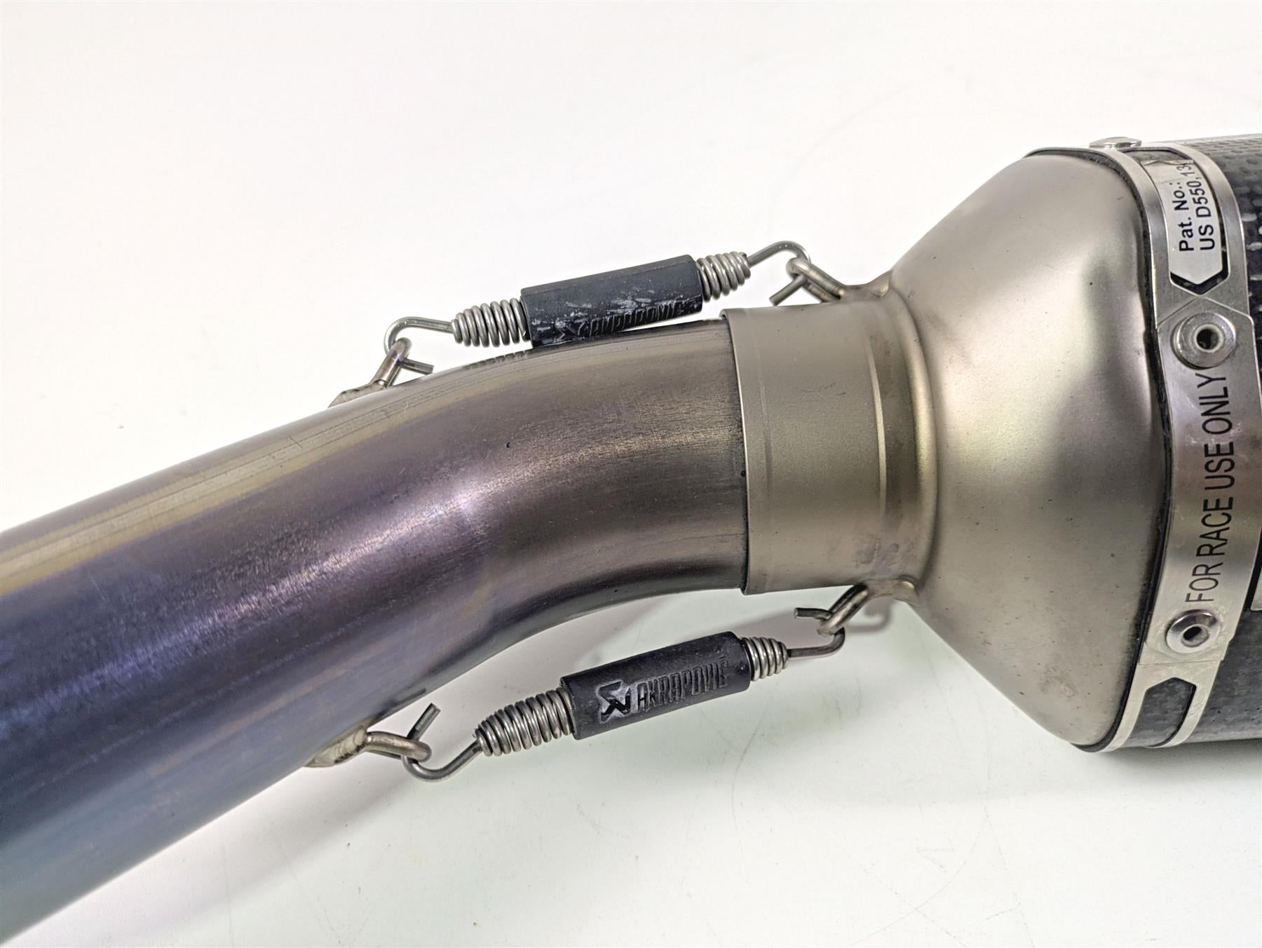 2017 Aprilia RSV 1100 Tuono V4 Factory Akrapovic Carbon Exhaust Read S-A10SO9-RC {{ shop.shopifyCountryName }} - Mototech271