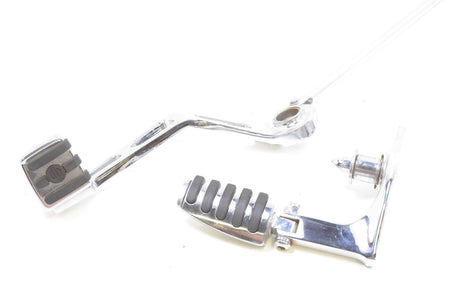 2000 Harley Dyna FXD Super Glide Chrome Forward Foot Peg Shifter Brake Pedal Set {{ shop.shopifyCountryName }} - Mototech271