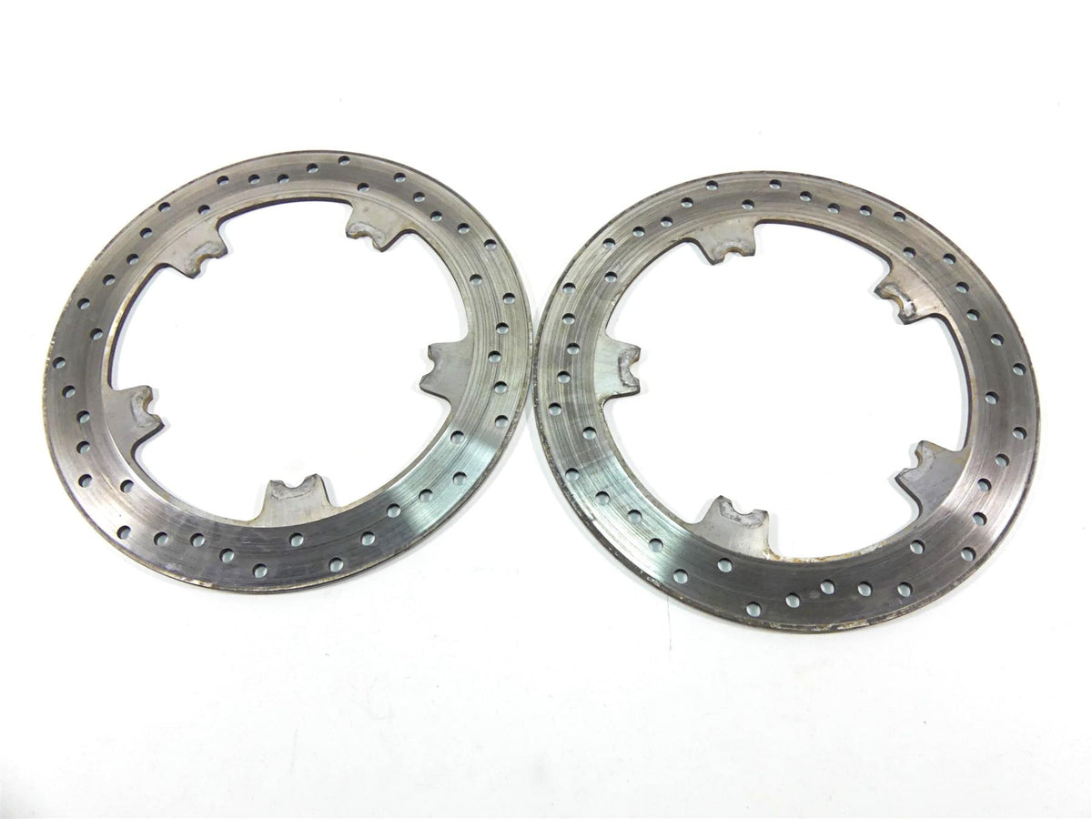 2014 Harley FXDL Dyna Low Rider Front Brake Disc Set 46717-10 44553-06A {{ shop.shopifyCountryName }} - Mototech271
