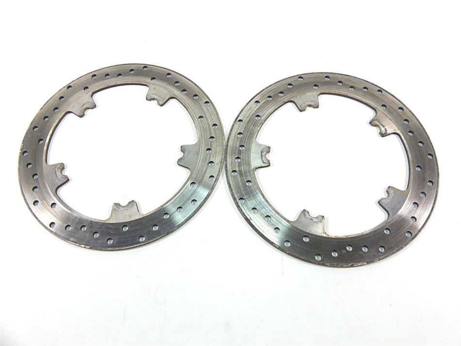 2014 Harley FXDL Dyna Low Rider Front Brake Disc Set 46717-10 44553-06A {{ shop.shopifyCountryName }} - Mototech271