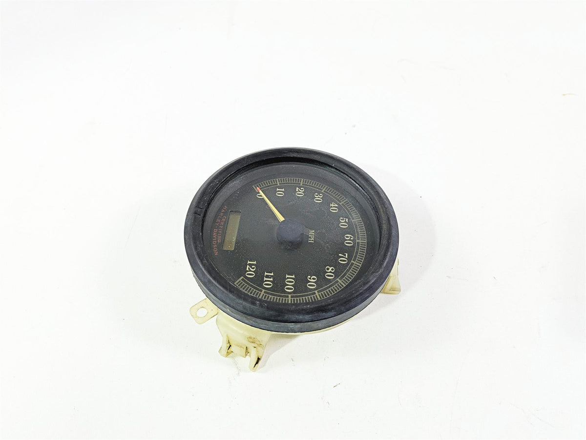 2004 Harley Softail FXSTDI Deuce Speedometer Gauge Speedo 75K 67033-04 67410-04 {{ shop.shopifyCountryName }} - Mototech271