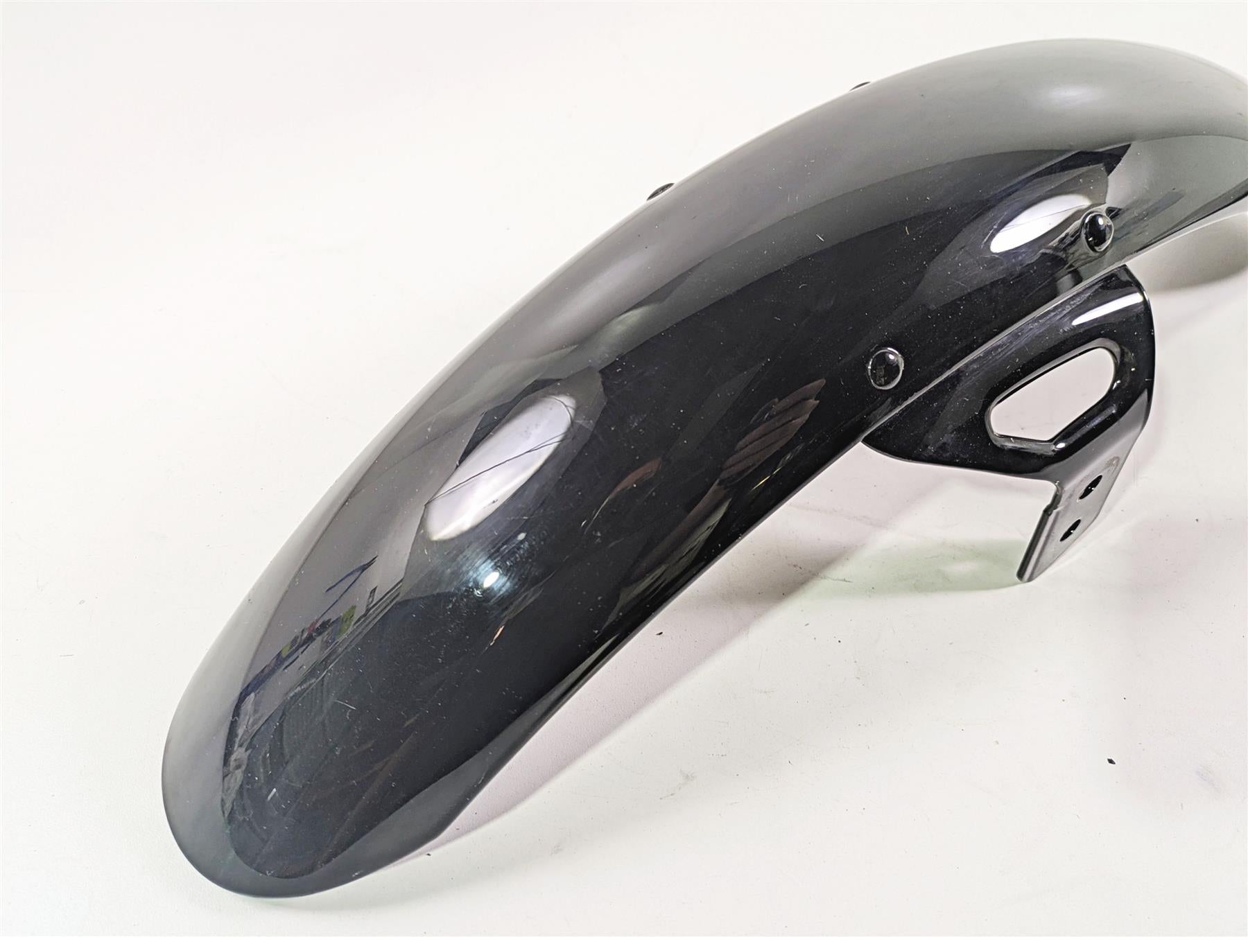 2009 Harley FXDC Dyna Super Glide Front Fender Vivid Black 60139-06B {{ shop.shopifyCountryName }} - Mototech271