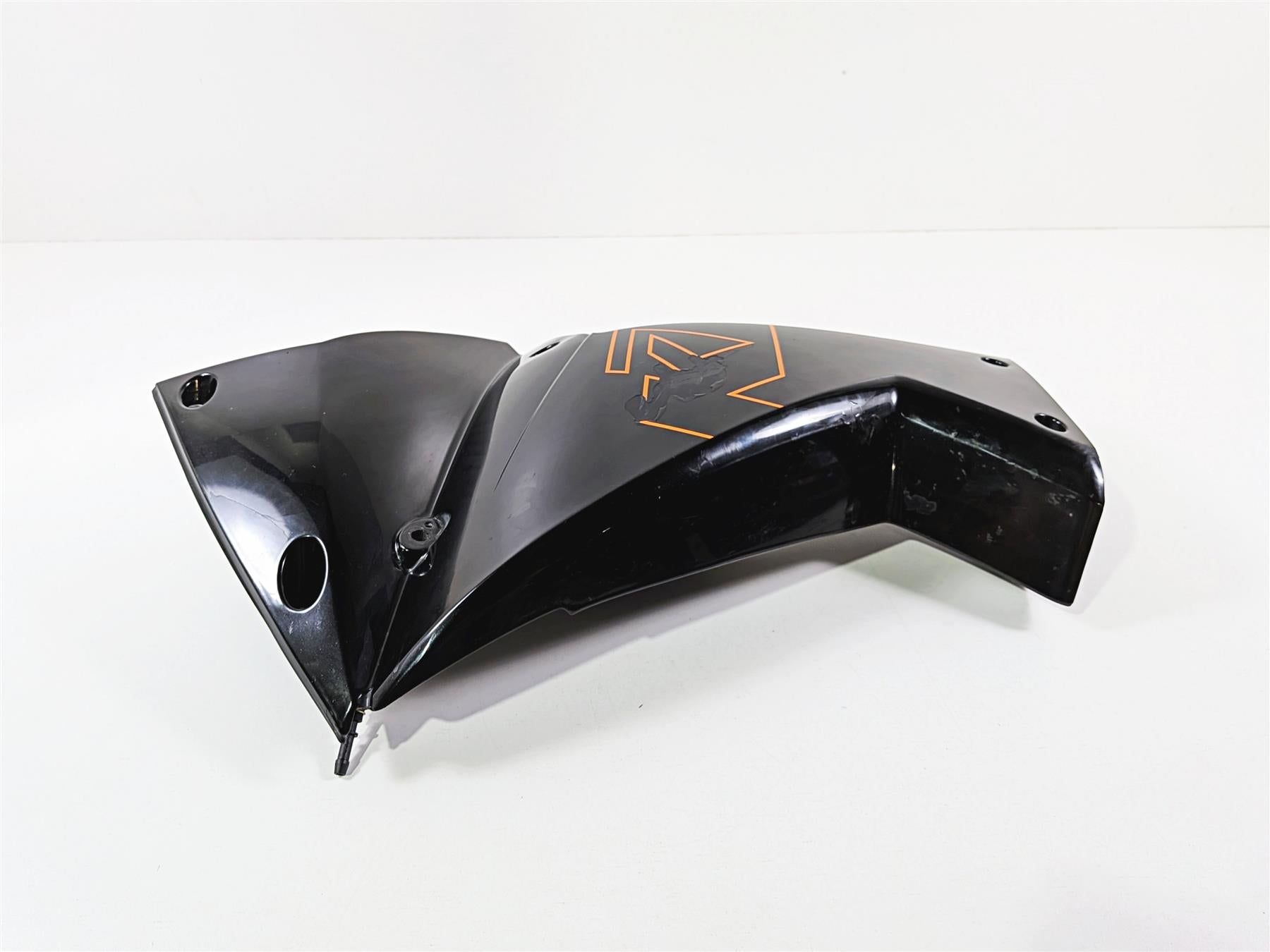2005 KTM 950 LC8 Adventure Left Main Side Cover Fairing -Black 60008051000 {{ shop.shopifyCountryName }} - Mototech271