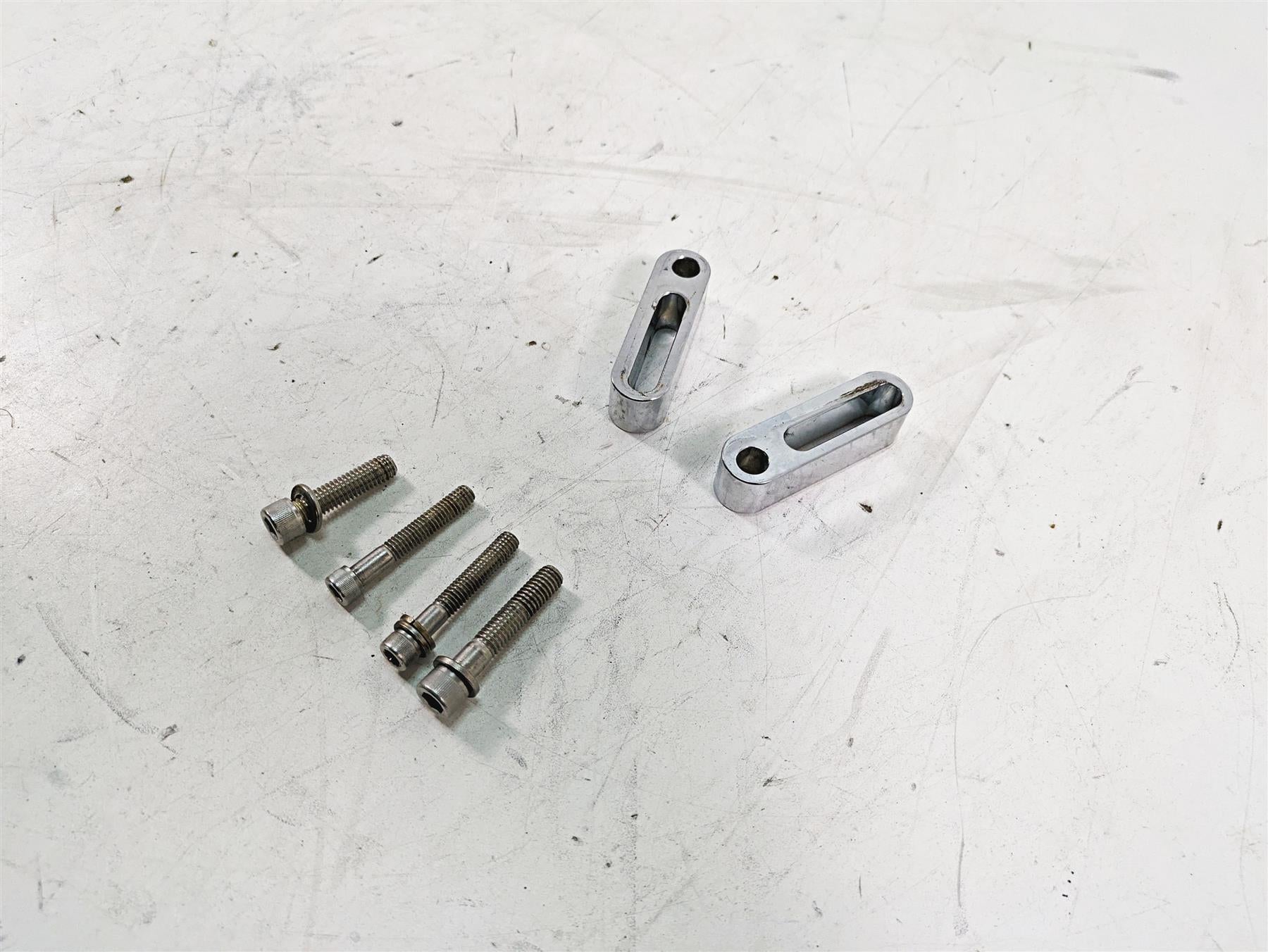 2010 Harley Touring FLHTCU Electra Glide Rear Floor Board Relocation Set {{ shop.shopifyCountryName }} - Mototech271