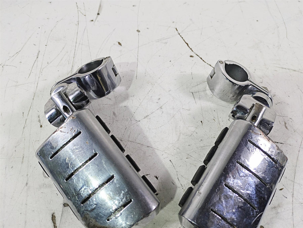 2002 Honda GL1500 CD Valkyrie Deluxe Chrome Highway Foot Rest Peg Set {{ shop.shopifyCountryName }} - Mototech271