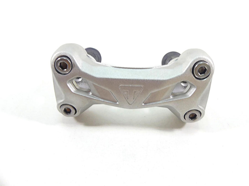 2022 Triumph Speed Triple 1200 RS Handlebar Riser Holder Clamp Set T2045126 {{ shop.shopifyCountryName }} - Mototech271