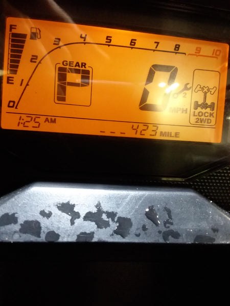 2019 Honda Talon SXS1000 S2R Speedometer Dash Gauges 423miles 37200-HL6-A02 {{ shop.shopifyCountryName }} - Mototech271