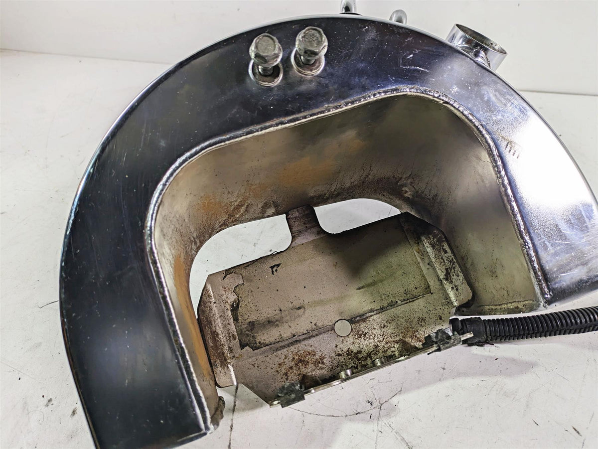 2004 Harley Softail FLSTF Fat Boy Oil Tank Reservoir & Hoses 62498-00A {{ shop.shopifyCountryName }} - Mototech271