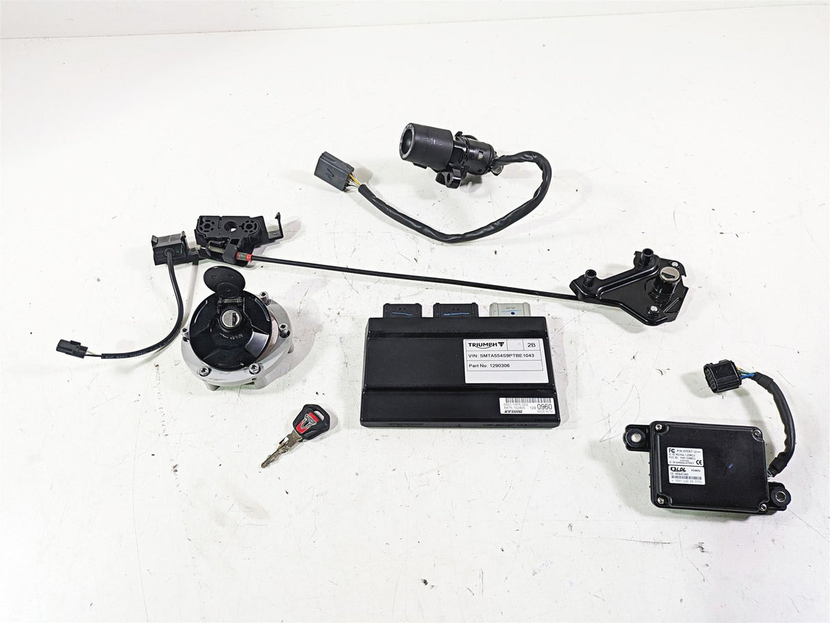 2023 Triumph Street Triple 765 RS Cdi Ignition Switch Key Set - Read T1290306 {{ shop.shopifyCountryName }} - Mototech271