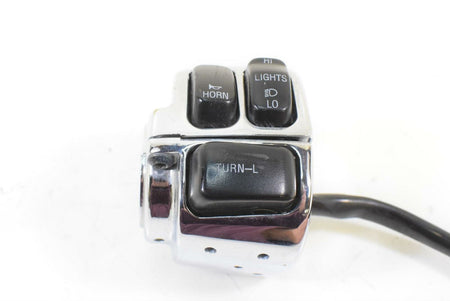 1999 Harley Sportster XL1200 Chrome Left Hand Light Control Switch 71682-06A {{ shop.shopifyCountryName }} - Mototech271