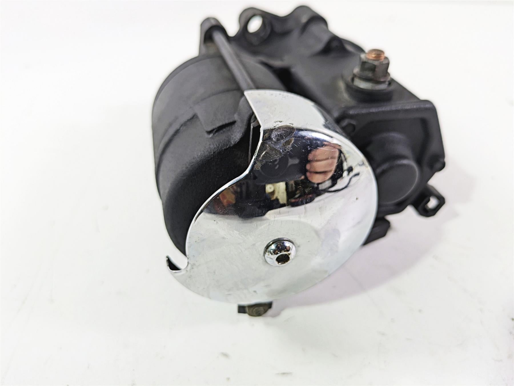 2008 Harley Touring FLHTP Electra Glide Engine Starter Motor + Cover 31618-06A {{ shop.shopifyCountryName }} - Mototech271