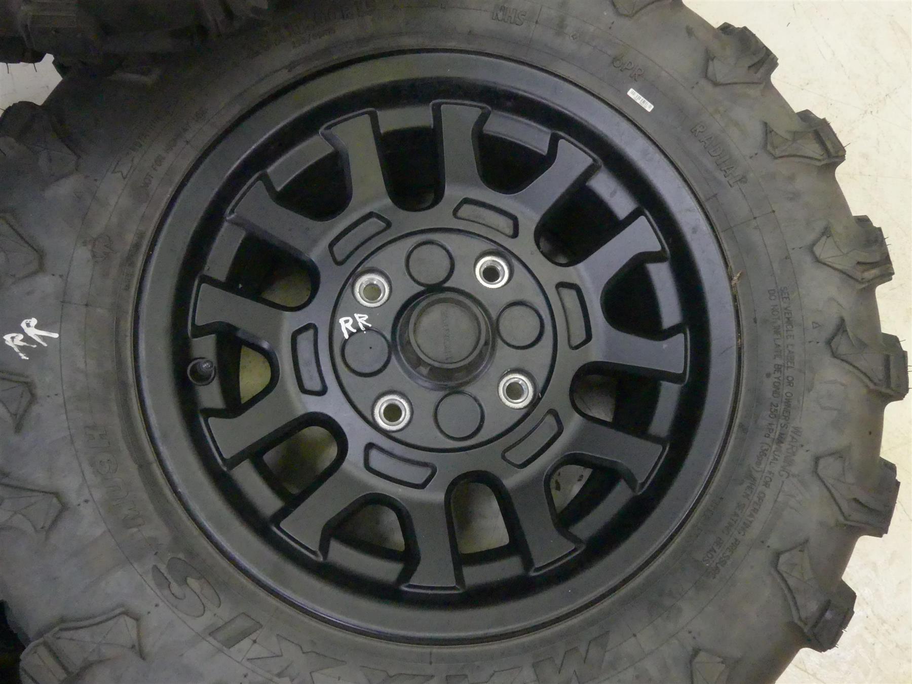 2021 Honda Talon SXS1000 S2X 1000R Oem Wheel Rim Maxxis Tire Set 44650-HL6-A10 {{ shop.shopifyCountryName }} - Mototech271