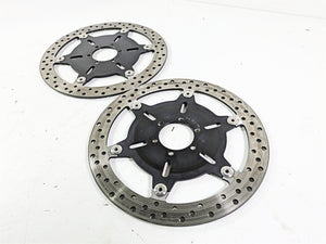 2014 Moto Guzzi California 1400 Touring Front Brake Disc Rotor Set 887430 887439 | Mototech271