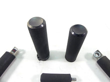 Load image into Gallery viewer, 2011 Harley Softail FXS Blackline Arlen Ness Fusion Foot Peg Grip Set 55-0038
