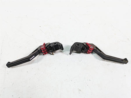 2016 Ducati Panigale 1299 S Mzs T2 Series Short Brake Clutch Lever Set F-11 H-11 {{ shop.shopifyCountryName }} - Mototech271