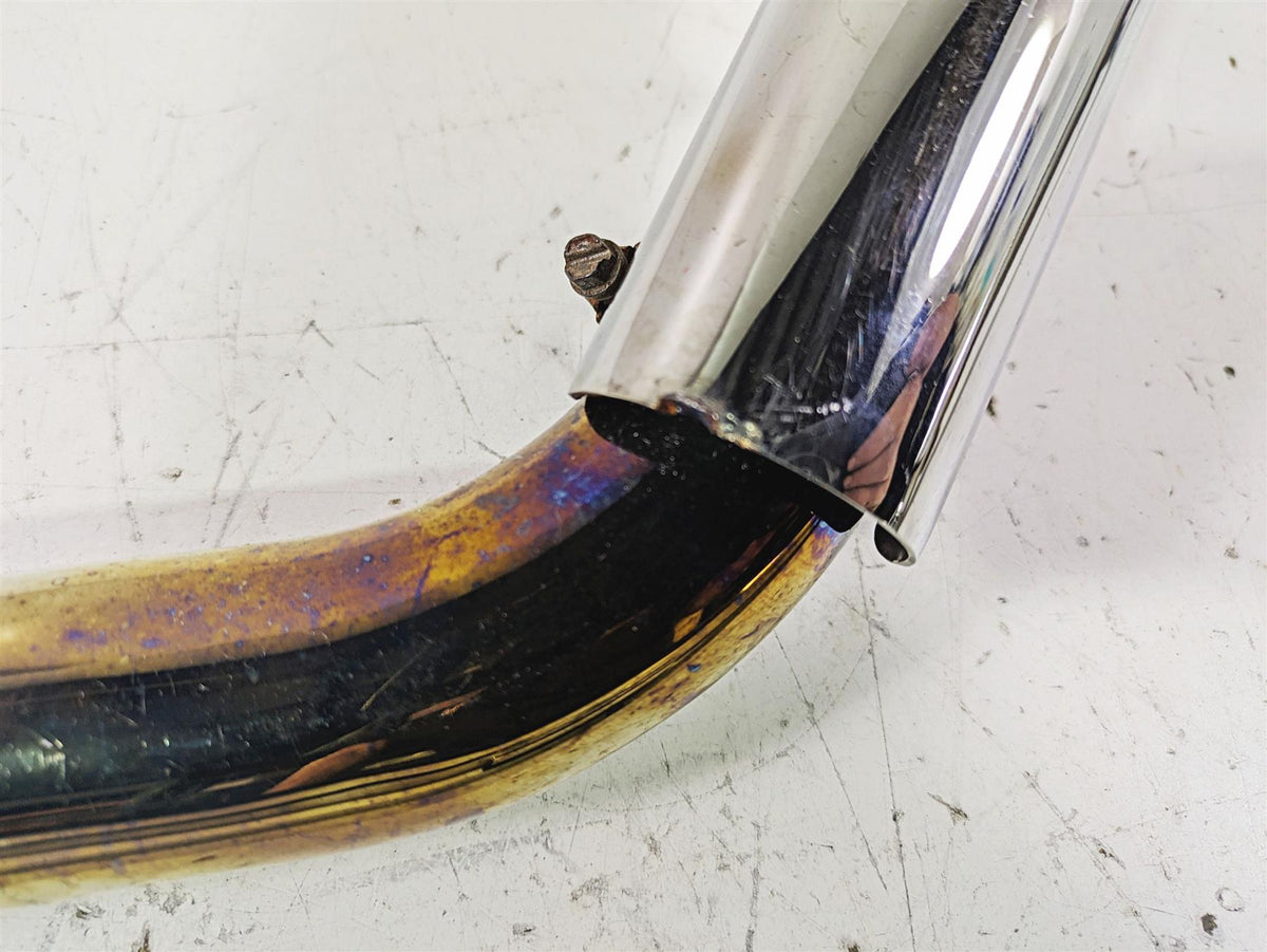 2003 Harley Touring FLHTCUI 100TH E-Glide Paughco Drag Pipes Exhaust Set 735EVOS {{ shop.shopifyCountryName }} - Mototech271