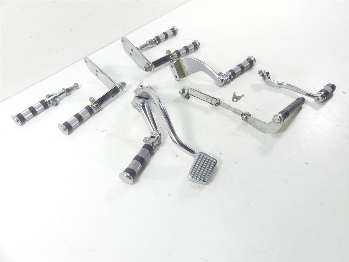 2000 Harley Dyna FXR4 CVO Super Glide Front Rear Footpeg Foot Peg Set 50639-81 {{ shop.shopifyCountryName }} - Mototech271