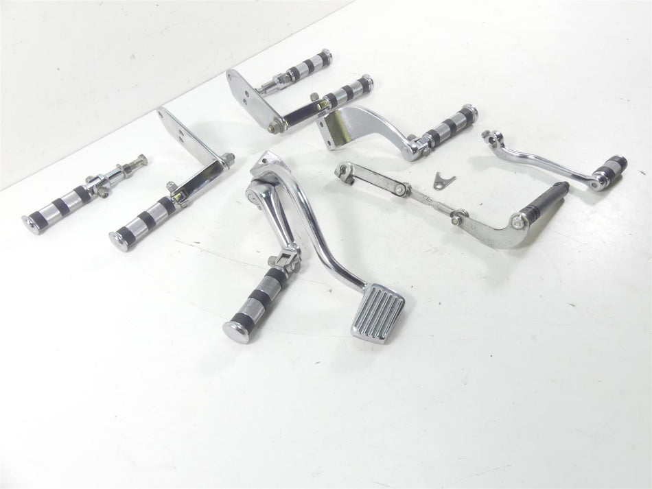 2000 Harley Dyna FXR4 CVO Super Glide Front Rear Footpeg Foot Peg Set 50639-81 {{ shop.shopifyCountryName }} - Mototech271