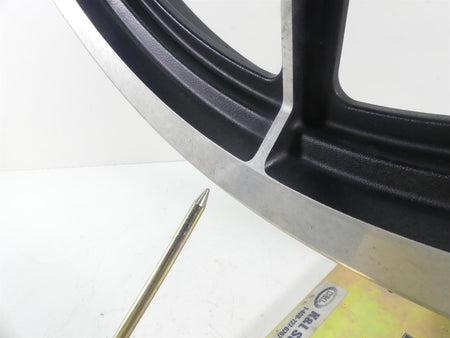 1995 Harley Dyna FXDL Low Rider Dual Disc 9 Spoke Front Wheel Rim 19" 43499-84 {{ shop.shopifyCountryName }} - Mototech271